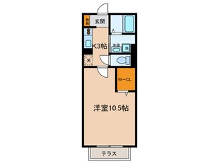 アラシ－ドの物件間取画像